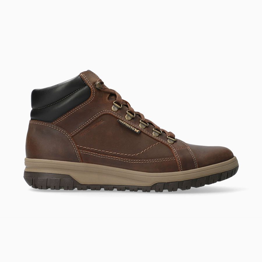 Mephisto PITT Nubuck Férfi Bakancs - Barna, HU-00146